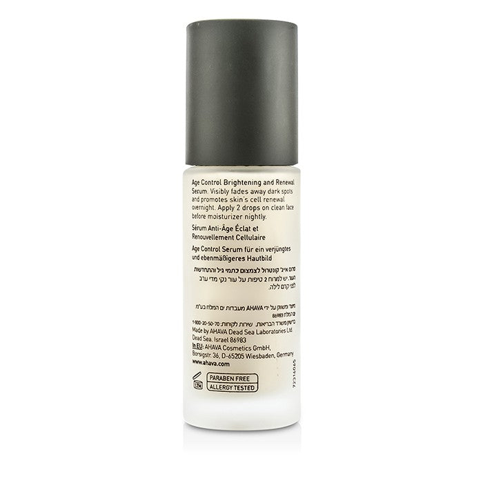 AHAVA - Time to Smooth Age Control Brightening and Renewal Serum