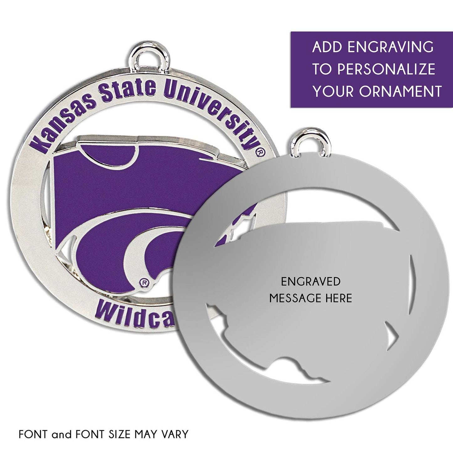 Kansas State University Wildcats Ornament