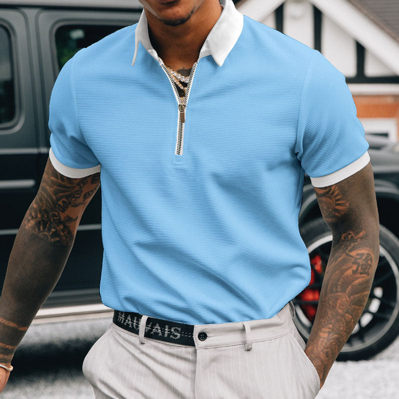 Top Quality Casual Polo Men Clothing Spandex Polyester Embroidered Customize Apparel Fit Dry Golf Polo Shirt