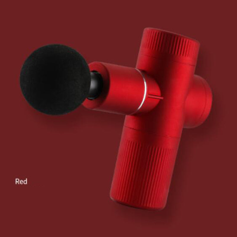 4 Heads Mini Massage Gun Deep Tissue Percussion Massager Fascia Gun