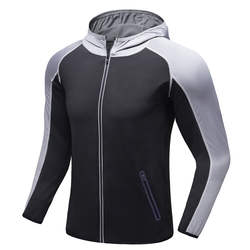 Vedo Fitness Coat Dropshipping Wholesale Custom Logo Polyester Workout Clothing Activewear Sports Jacket GYM Wear Men