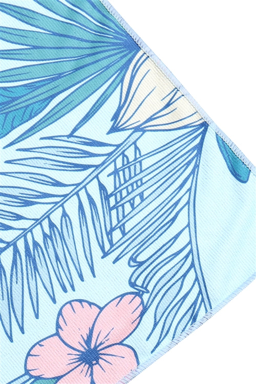 Tropical Print Towel