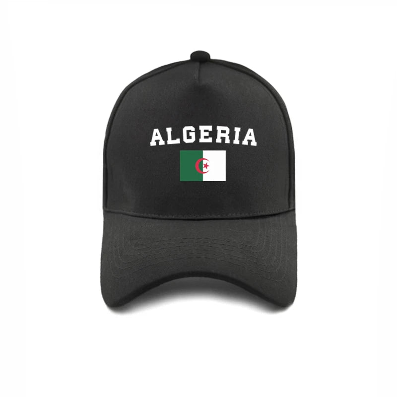 Algeria Flag Baseball Caps Summer Sun Algeria Hats Fashion Adjustable Snapback Man Cap