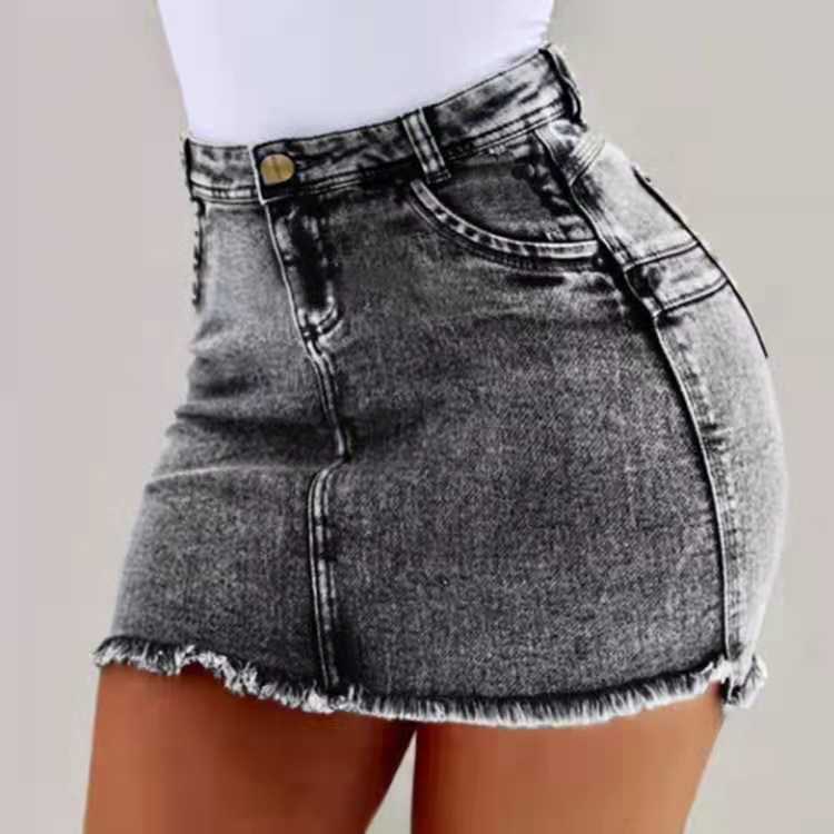 Summer Girls High Waist Denim Shorts Jeans Women Shorts Push Up Skinny Slim Denim Short Skirts and Hot Sale