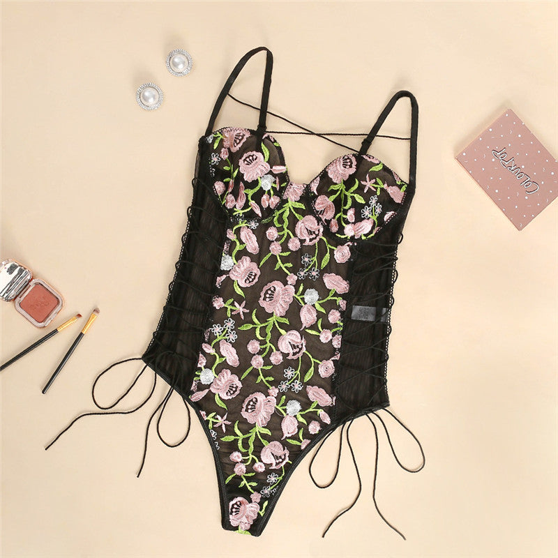Women's Sleepwear Onsies Adults Sexy Lingerie Sexy Sleepwear Onesie Pajamas for Wo
