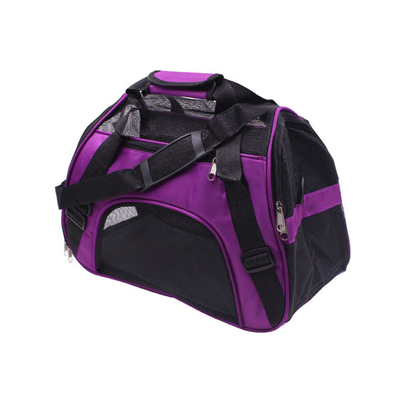Airline Approved Pet Hand Carriers Tote Bag for Home Dog Cat Breathable Polyester Carrying Handle Pets Travel Carrier Cages Bags