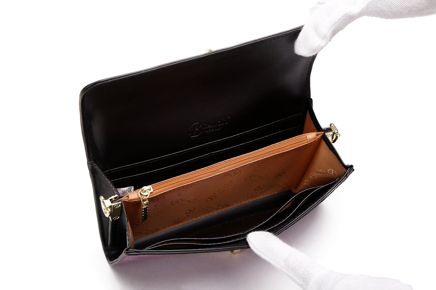 Rosy Lox Wallet & Mini Clutch Crossbody Bag