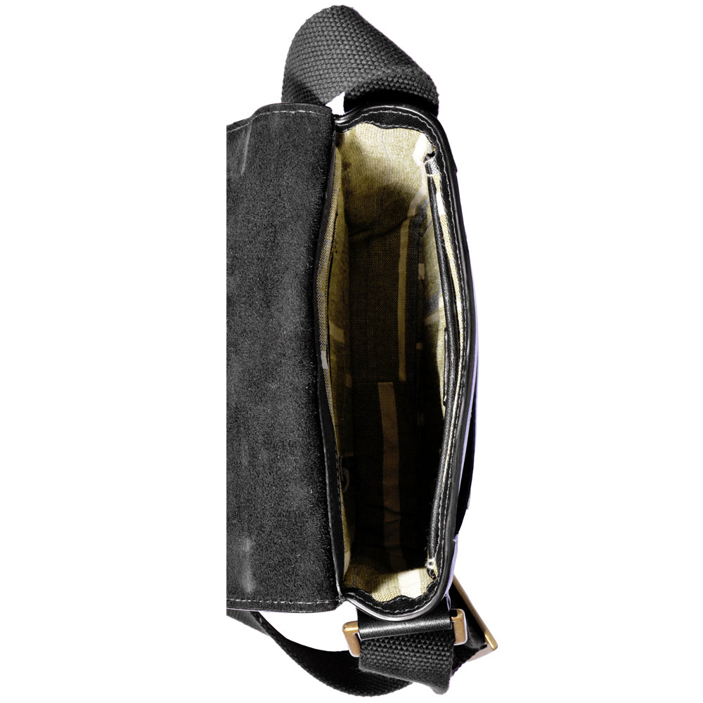 Aiden Small Leather Messenger Cross Body Bag