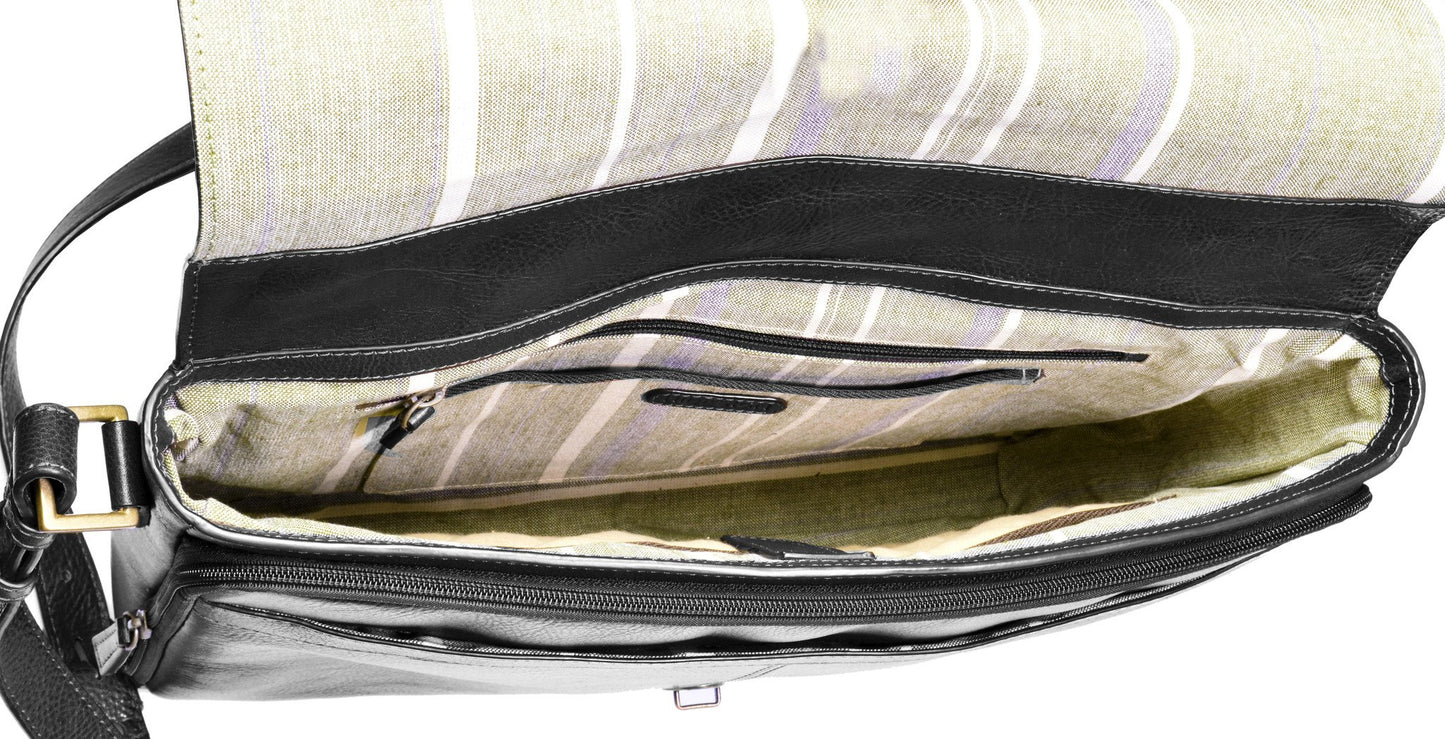 Parker Leather Medium Briefcase