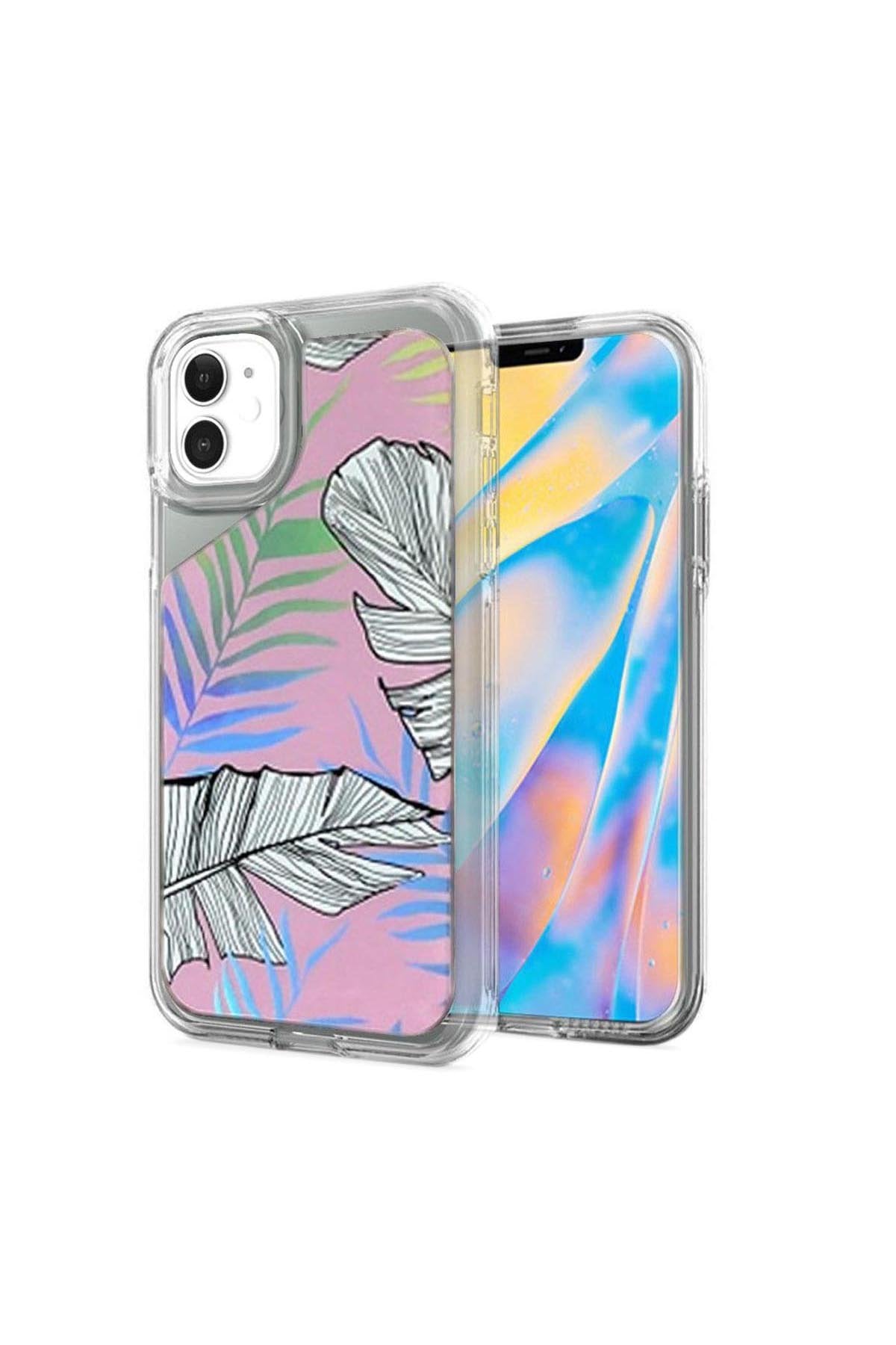 For iPHONE 12 MINI 5.4 ELECTROPLATED DESIGN HYBRID CASE COVER