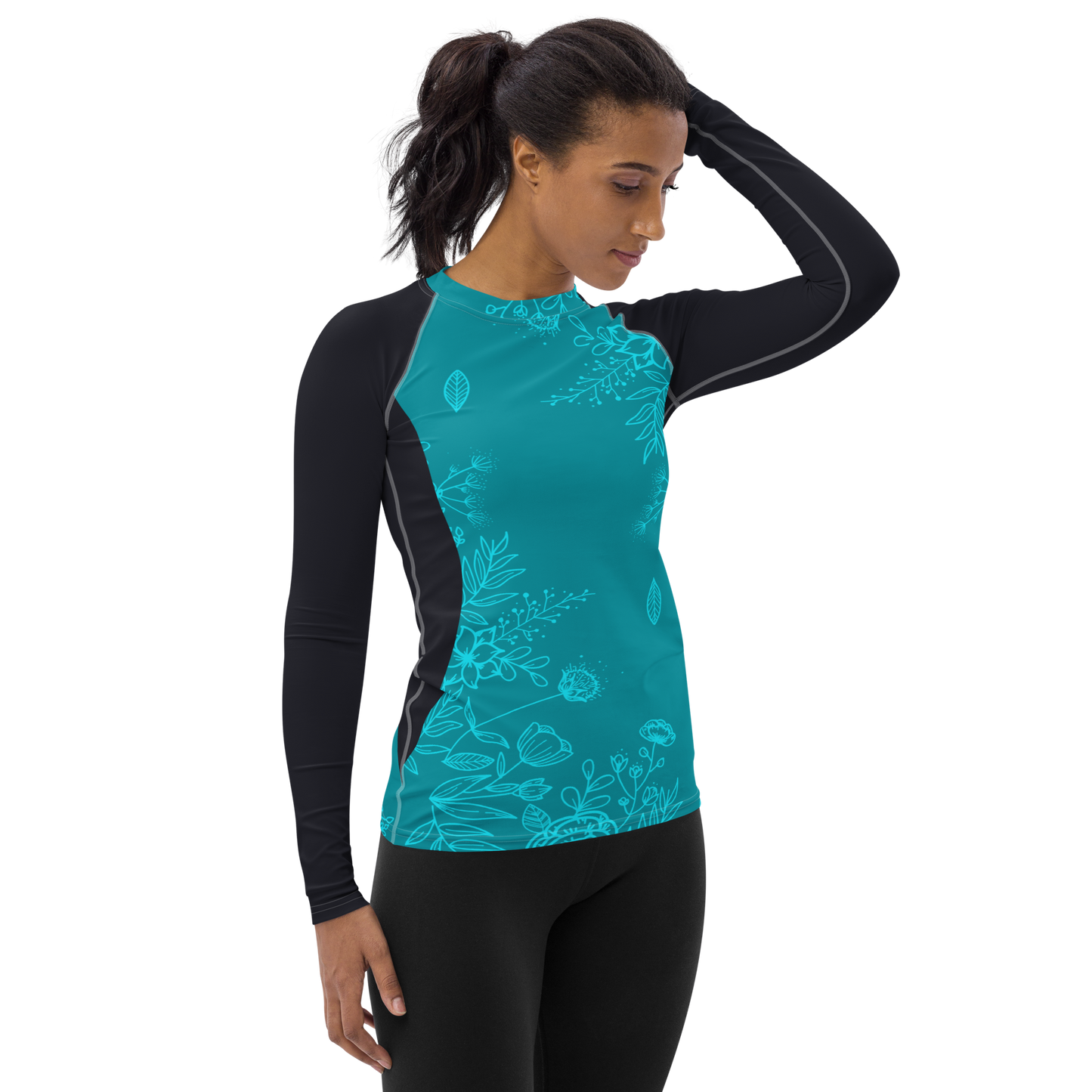 Find Your Coast® Aqua Season UPF 50+ Rash Guard