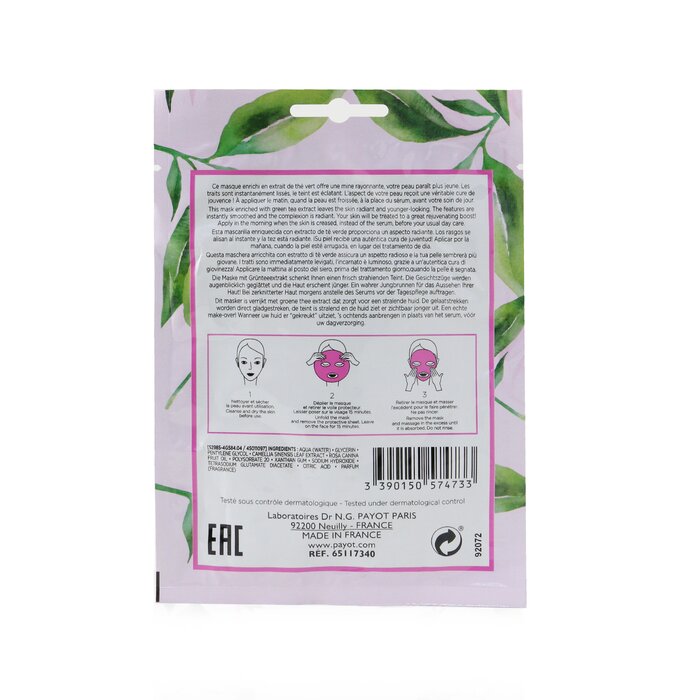 PAYOT - Morning Mask (Look Younger) - Smoothing & Lifting Sheet Mask