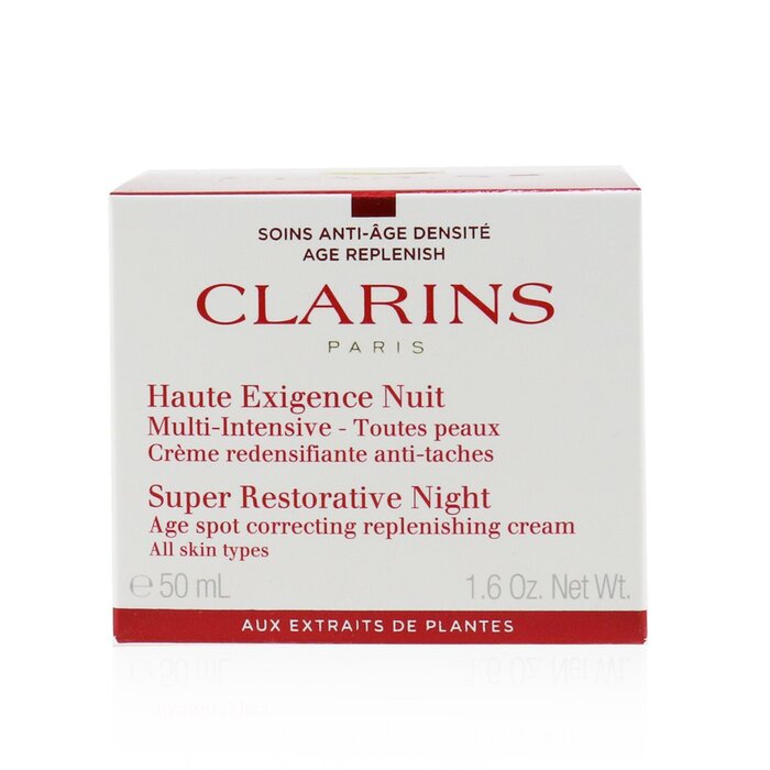 CLARINS - Super Restorative Night Age Spot Correcting Replenishing Cream