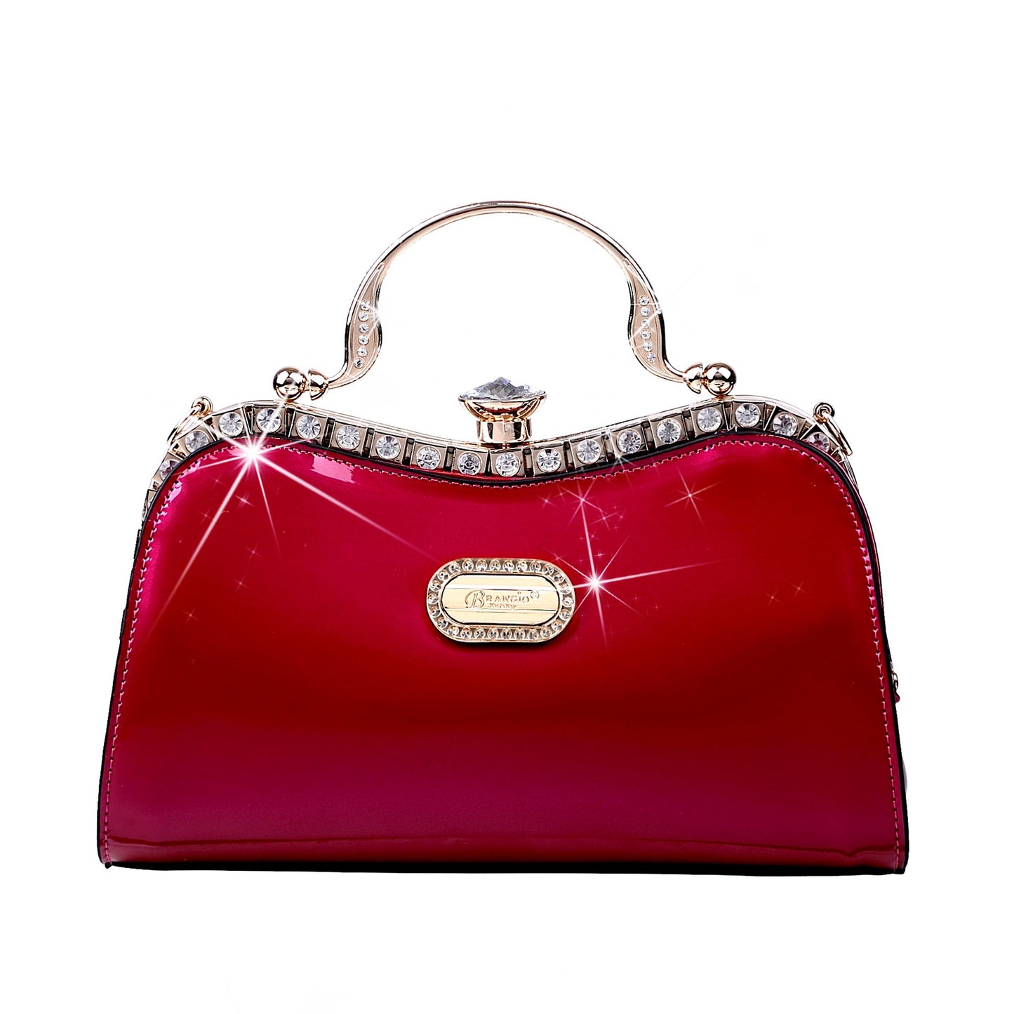 Starry Embrace Stains Vegan Leather Crossbody Clutch