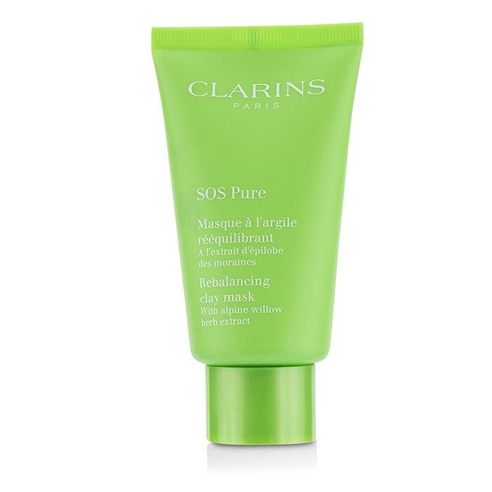 CLARINS - SOS Pure Rebalancing Clay Mask With Alpine Willow - Combination to Oily Skin