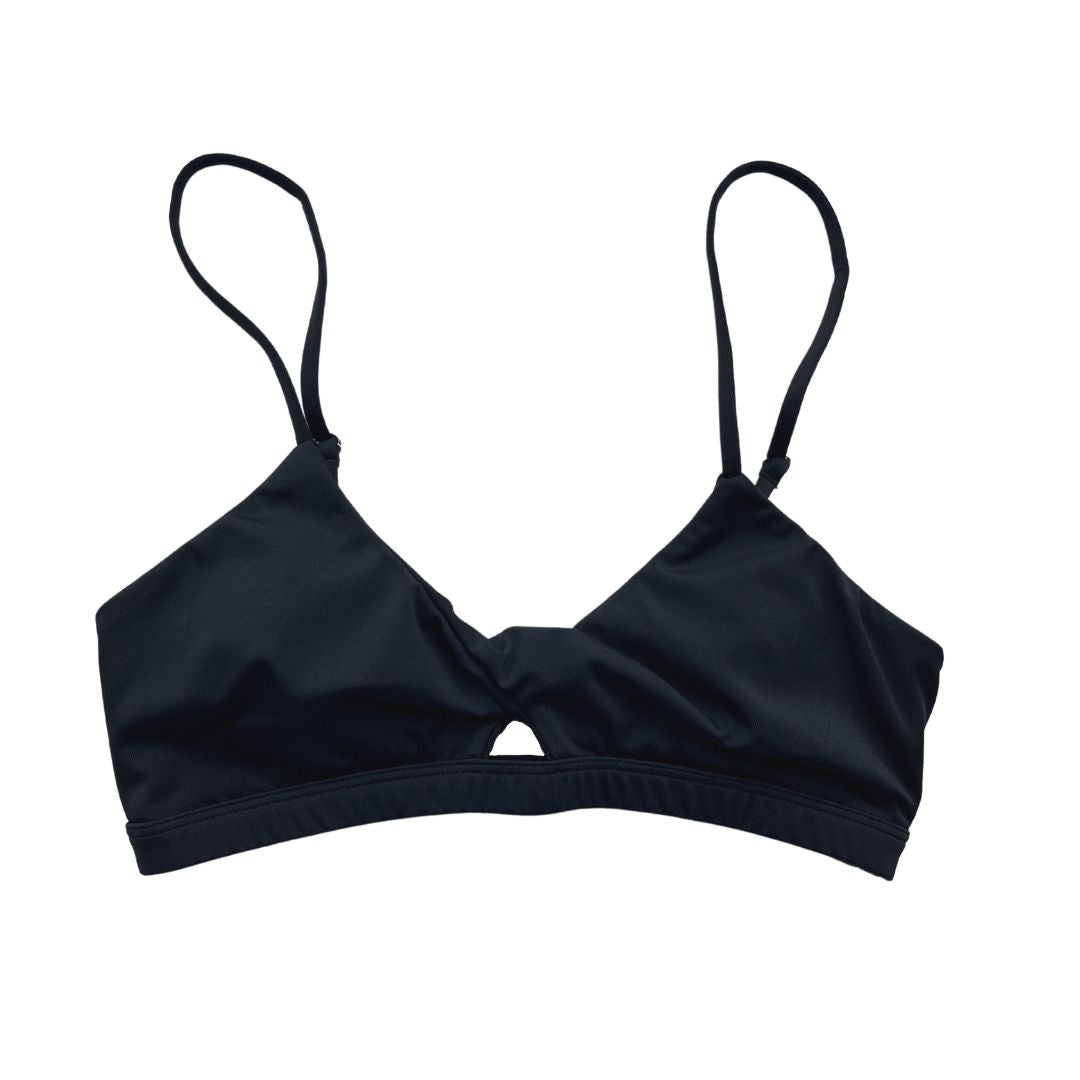 Daisy Top- Blessed Black