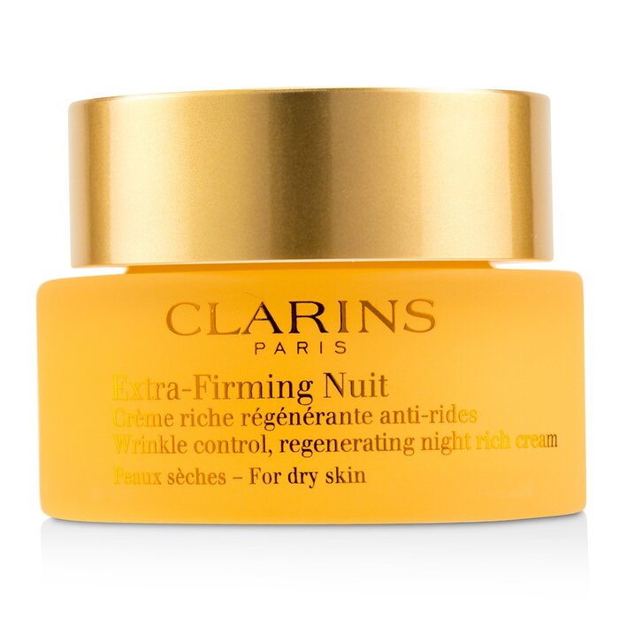 CLARINS - Extra-Firming Nuit Wrinkle Control, Regenerating Night Rich Cream - For Dry Skin