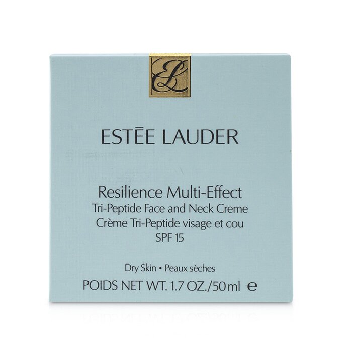 ESTEE LAUDER - Resilience Multi-Effect Tri-Peptide Face and Neck Creme SPF 15 - For Dry Skin
