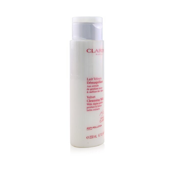 CLARINS - Velvet Cleansing Milk With Alpine Golden Gentian & Lemon Balm Extracts
