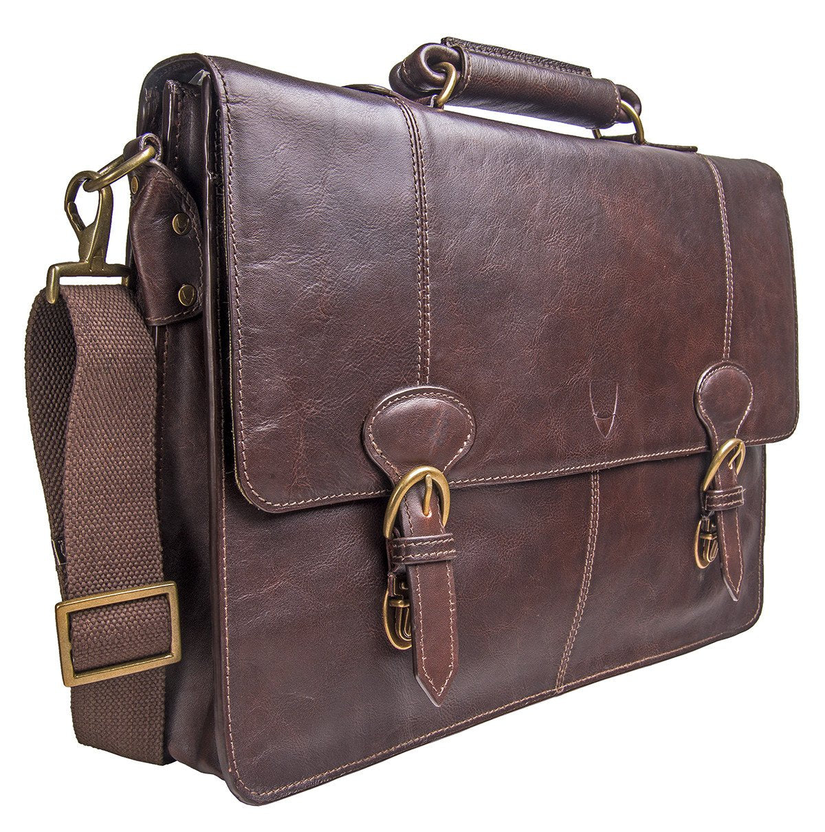 Parker Large 17" Laptop Compatible Leather Briefcase
