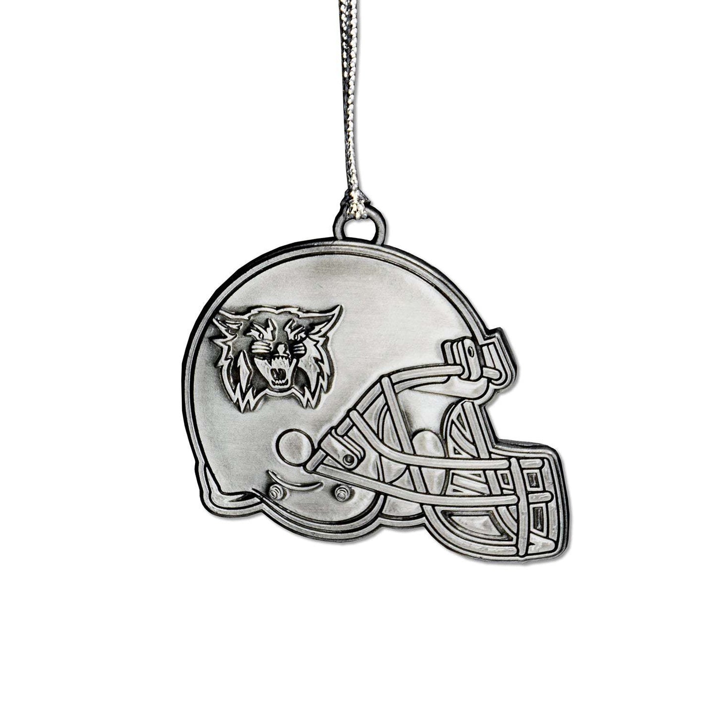 Weber State Shaped Metal Ornament