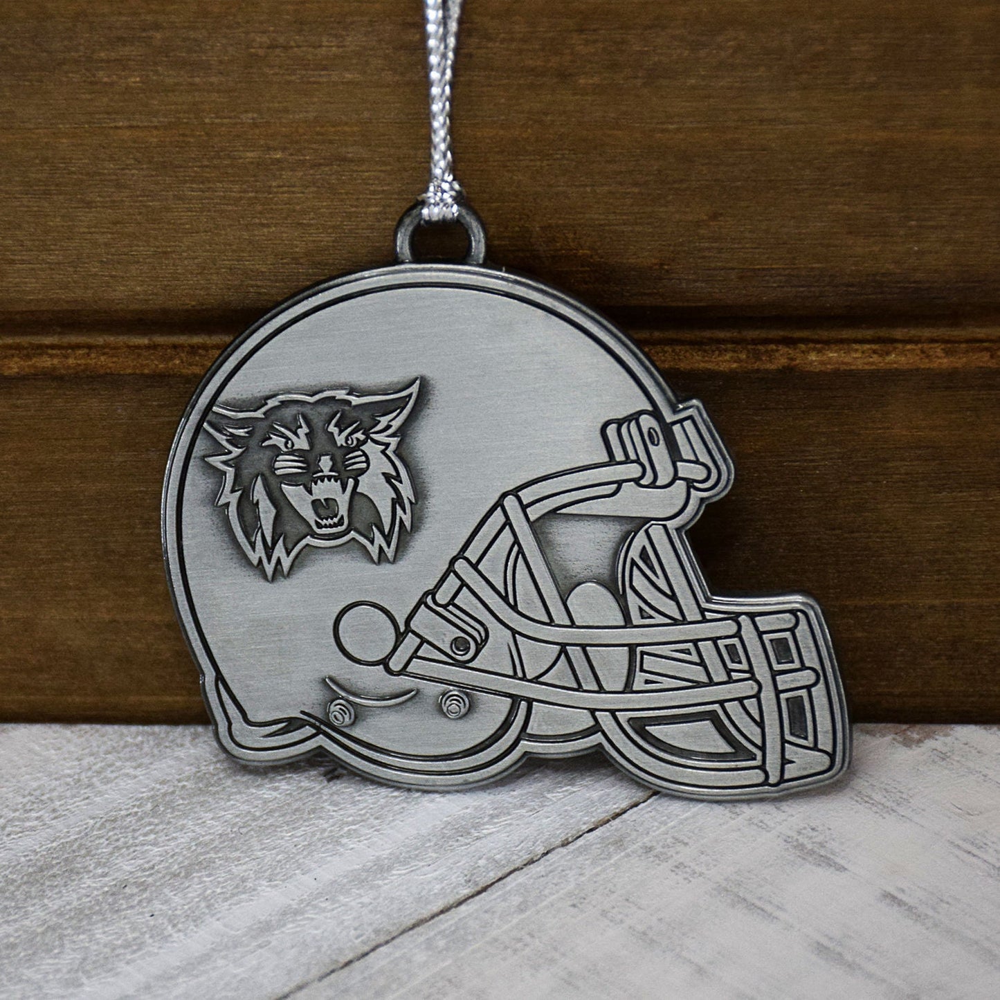 Weber State Shaped Metal Ornament