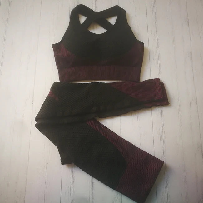 Seamless Workout Yoga Set | Active Wear