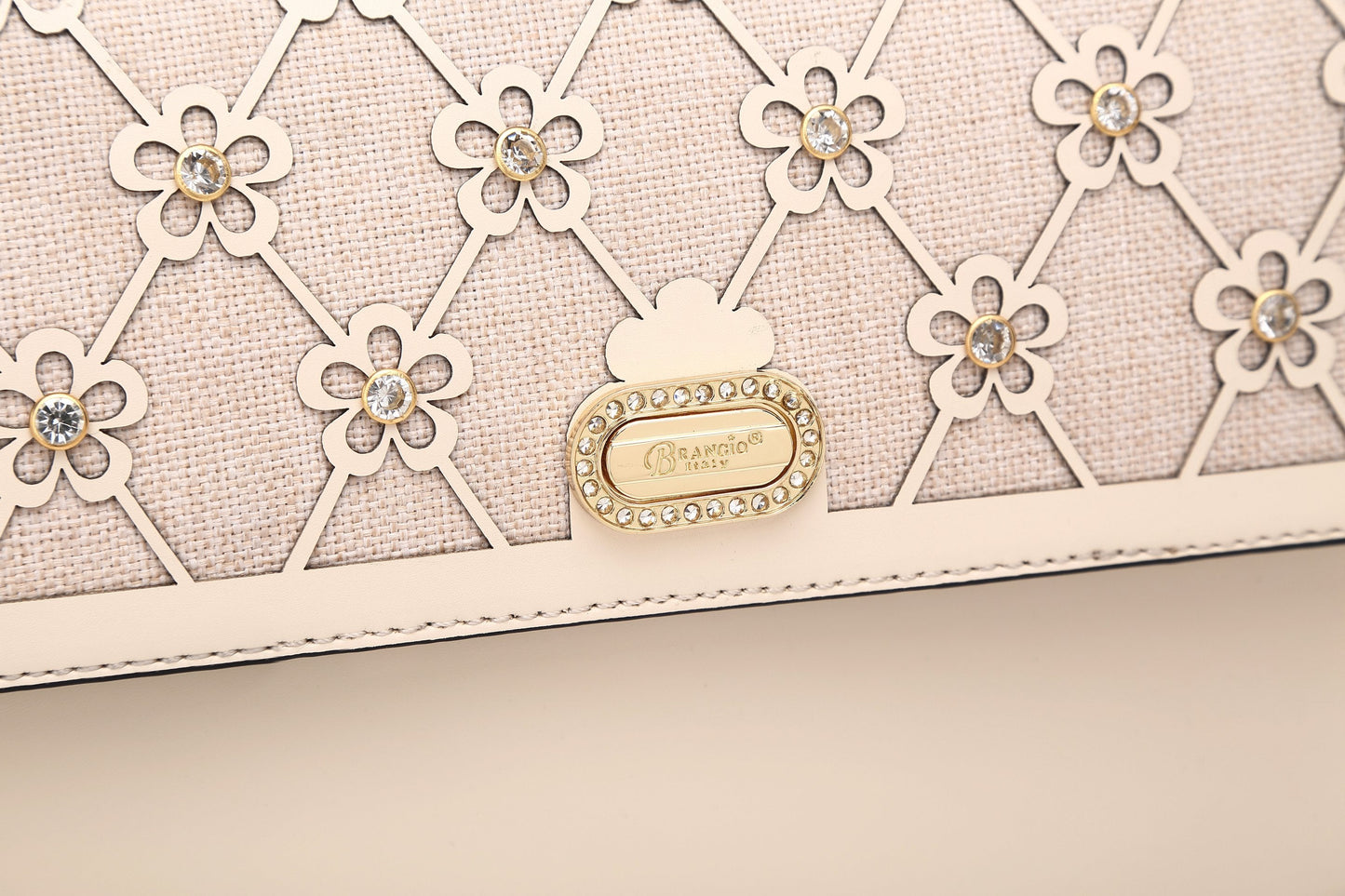 Wildflower Handmade Crossbody Satchel Evening Bag