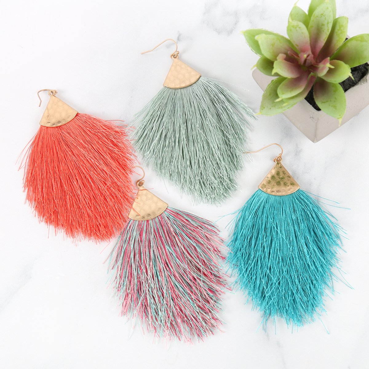 Tassel Drop Earrings