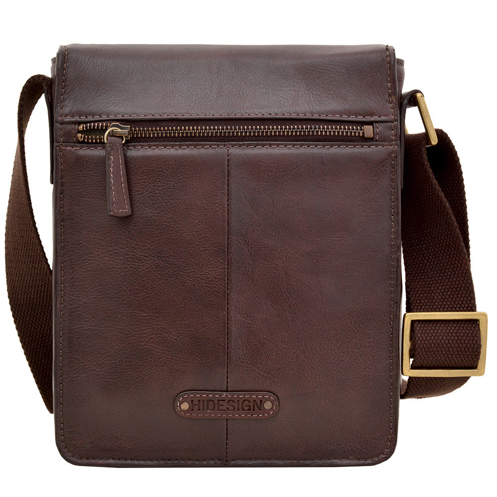 Aiden Genuine Leather Mini Crossbody Men/Women Messenger Bag/Travel Bag / 10.5" iPad Bag