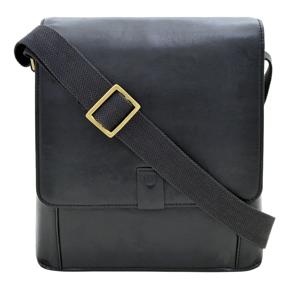 Aiden Genuine Leather Medium Crossbody Men/Women Shoulder Messenger Bag/Travel Bag / 10.5" iPad Bag