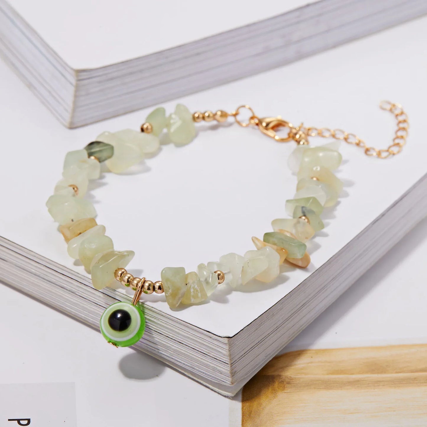 2022 New Korean Flowers Daisy Bracelets Bohemian Colorful Crystal Beaded Bracelet Handmade Elastic Rope Women Pulseira Jewelry