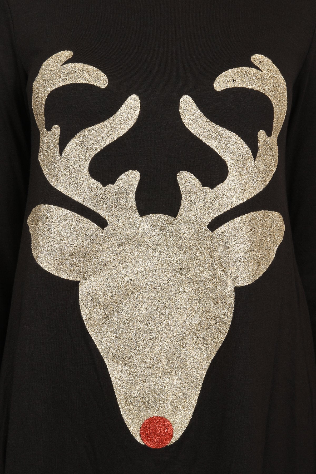 Reindeer Rudolph Glittered Tunic