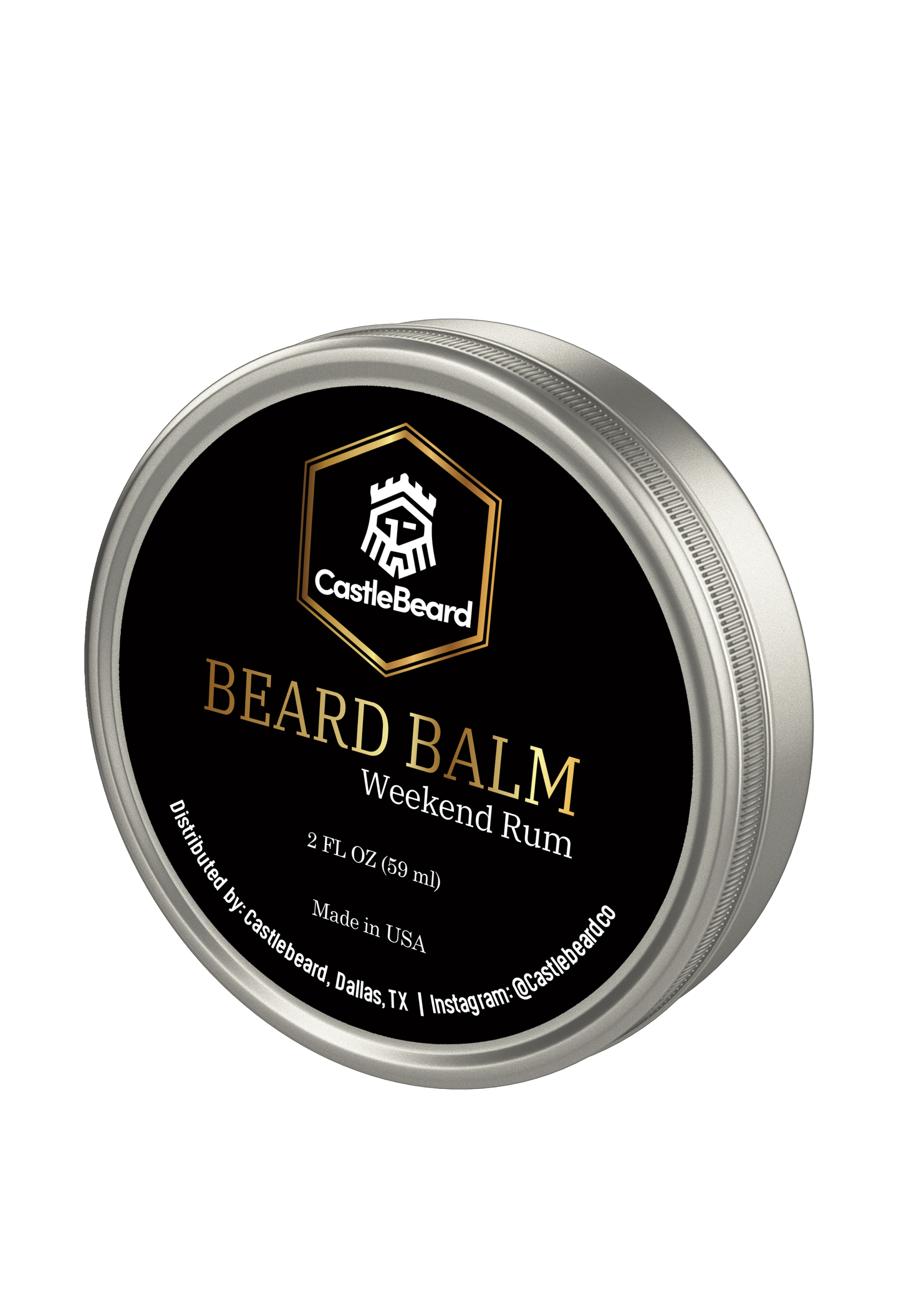 Weekend Rum 2oz Beard Balm