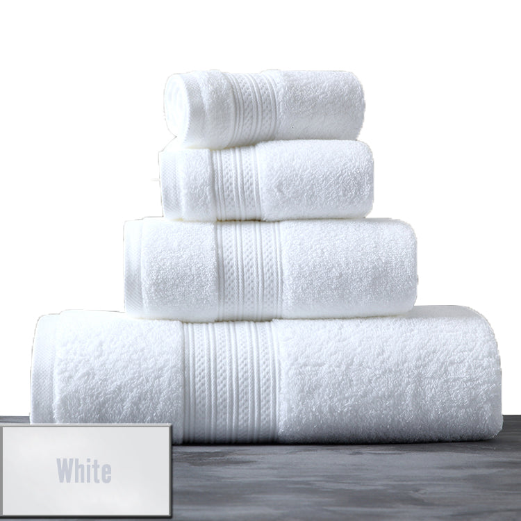 Wholesale Logo Jacquard Bath Towel for Hotel Spa Gym Home Use Towel Set