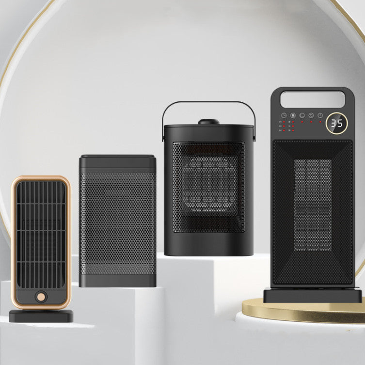 Newest Design Small Space Heater for Indoor Use  Electric Ceramic Space Heater Portable Heaters Fan for Office and Bedroom