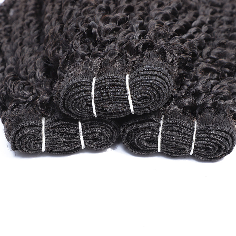 Xuchang Hair Factory Virgin Malaysian Kinky Curly Hair, Aligned Top Virgin Hair,luxury Kinky Hair Bundle