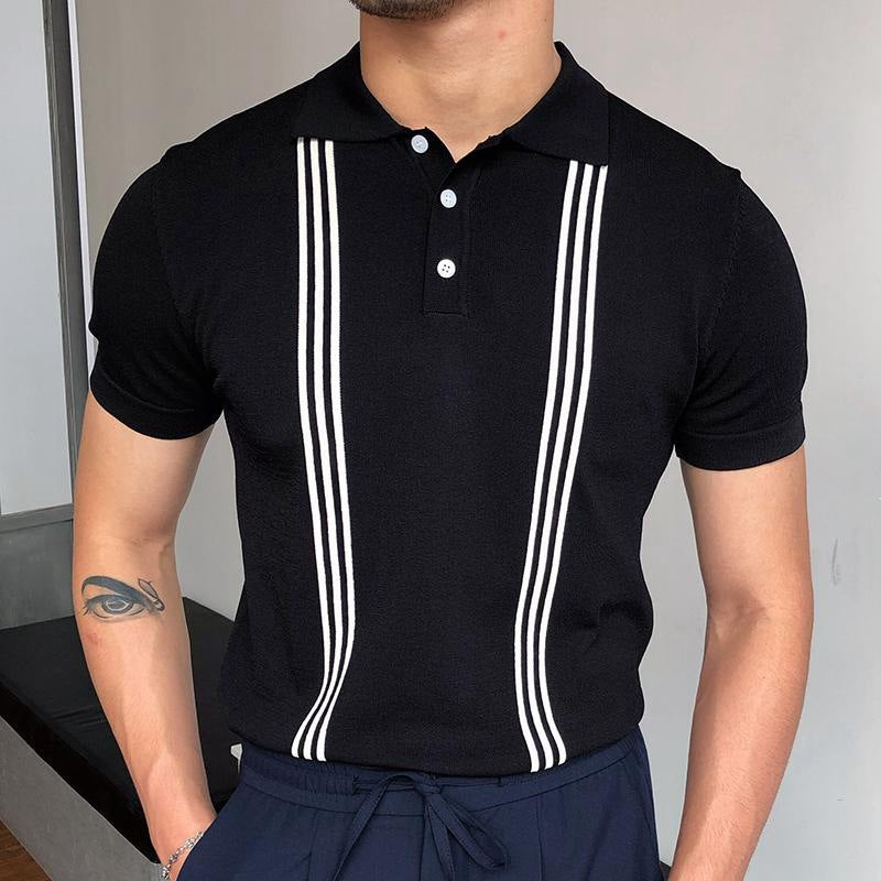 Performance Polo Shirts Sublimation Printing Short Sleeve Golf Polo Polyester Spandex Custom Men Golf Polo Shirt