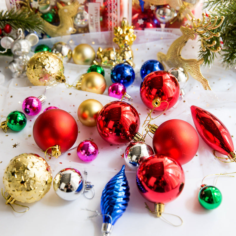 Alien Christmas Tree Pendant Decoration Supplies Plastic Ball Decorations Luxury Ornament Balls Ornaments Balls Hanging Sets