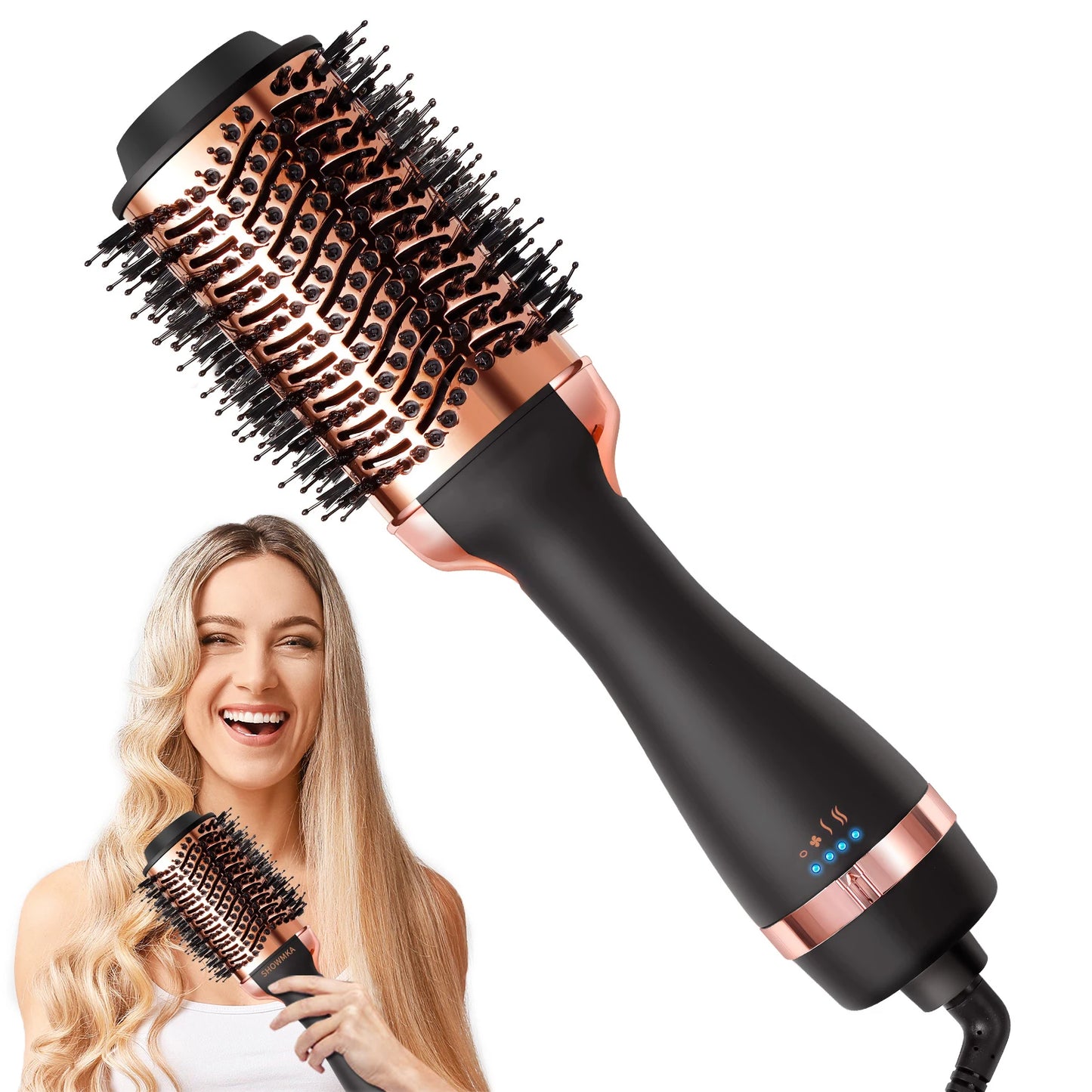 5 in 1 Hot Air Hairr Electric Hair Dryer Complete Styler One Step Hair Dryer Brush Hot Air Comb