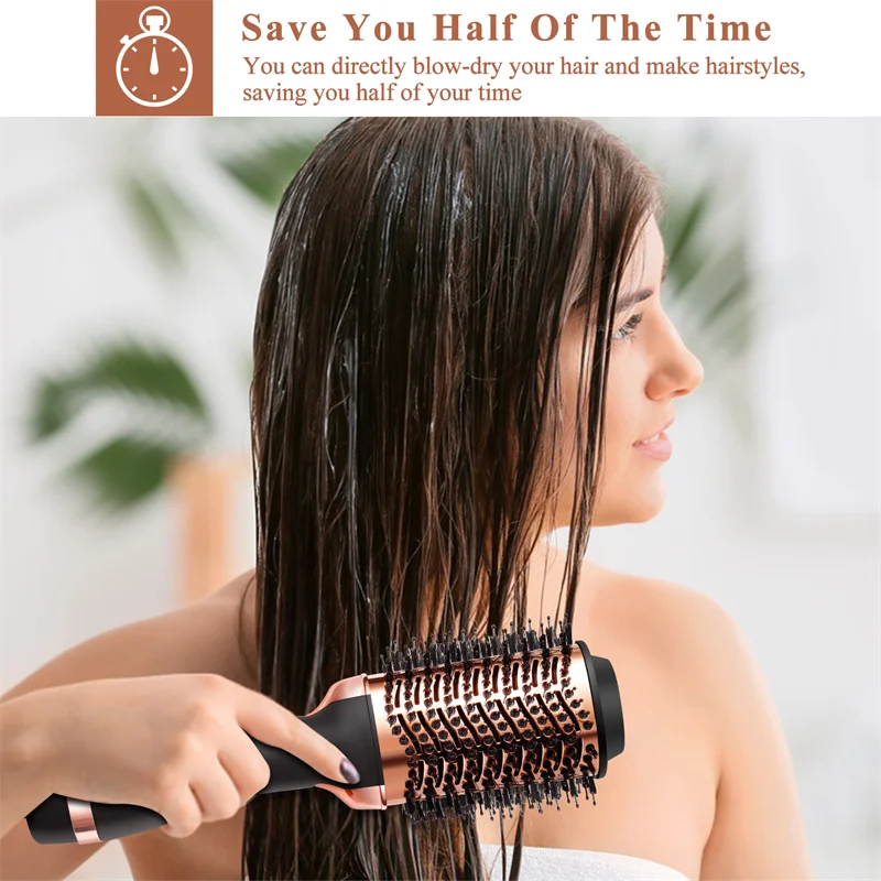 5 in 1 Hot Air Hairr Electric Hair Dryer Complete Styler One Step Hair Dryer Brush Hot Air Comb