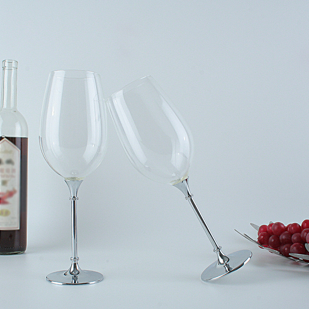 The One Wine Glass Perfectly Designed Shaped Red Wine Glasses for All Types of Red Wine Premium Set of 2 Lead Free Glasses