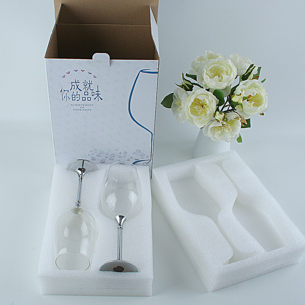 The One Wine Glass Perfectly Designed Shaped Red Wine Glasses for All Types of Red Wine Premium Set of 2 Lead Free Glasses