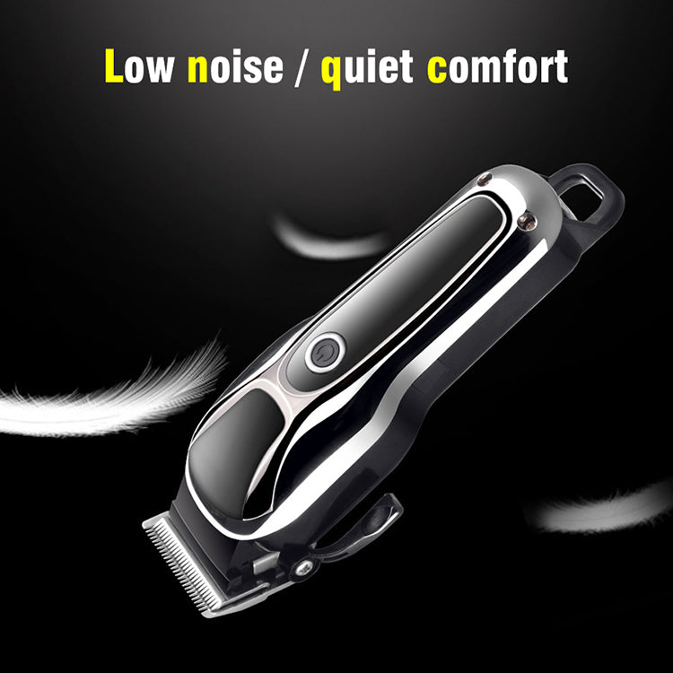 Cordless Hair Clipper Professional Men Hair Trimmer LCD Electric Hair Cutting Machine