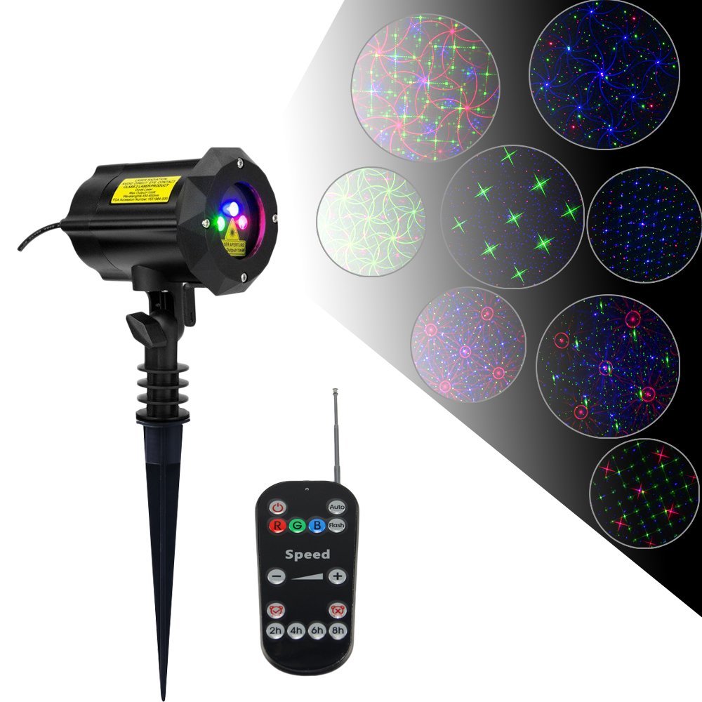 Holiday Outdoor Christmas Laser Projector Lights