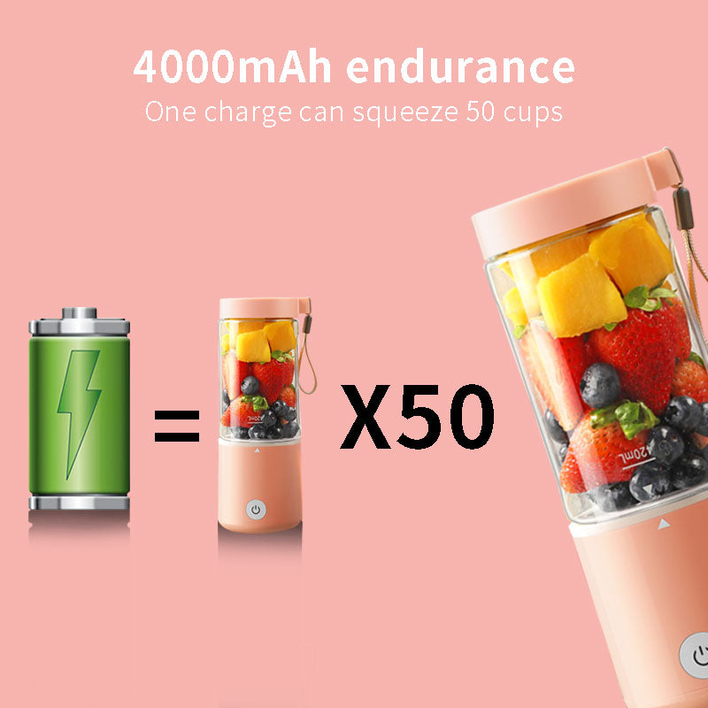 Hot Sales Rechargeable Personal Sports Fruit Blender Portable Mini Blenders Smoothie Makers