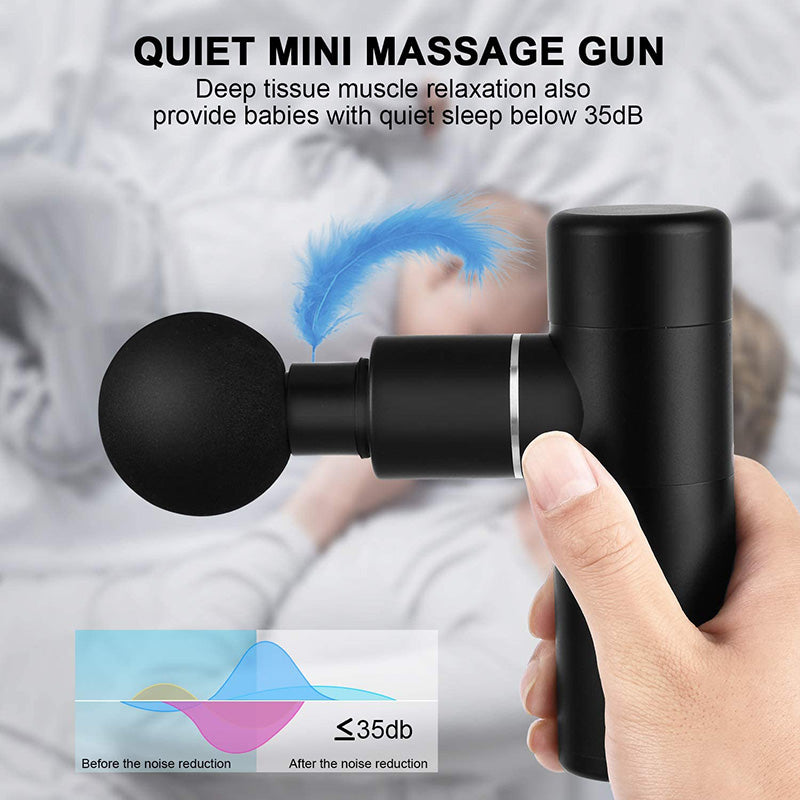 High Quality Muscle Massage Gun Mini Massage Gun Muscle Relaxation Handheld Wireless Massage Gun
