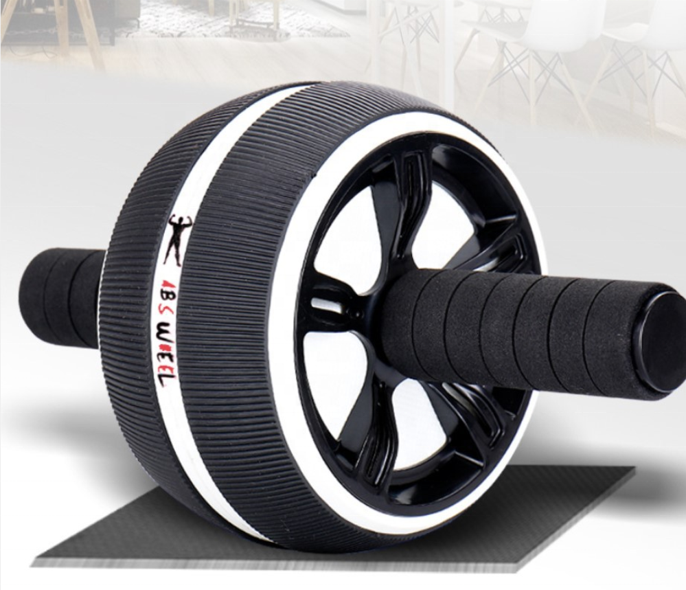 Anti-Slip Foam Handle Roller Factory Price Abdominal Fitness ABS Wheel Roller AB Wheel Set