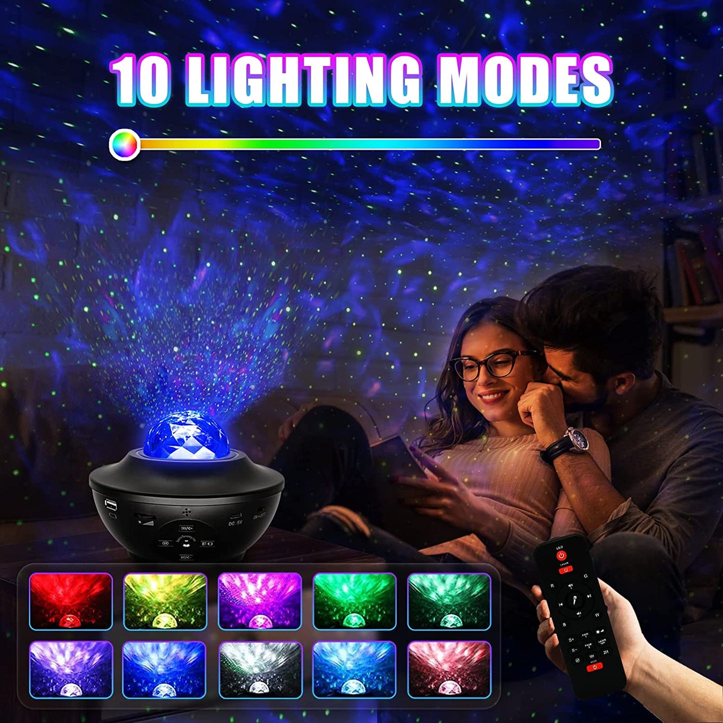 Galaxy Projector Starry,starlight Christmas Laser Lights Projector