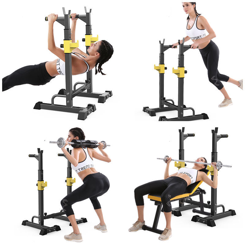 Professional Multi Gym Fitness Equipment Commercial Power Rack Gym Half Squat Power Rack
